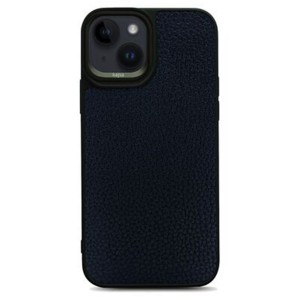 Kajsa Apple iPhone 14 Uyumlu Preppie Collection Litchi Seri Arka Koruma Kılıf (Siyah) NT-98832