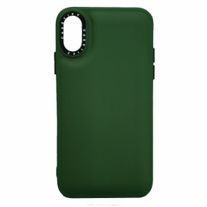 Nettech Apple iPhone XR Uyumlu Casetify Buff Seri Arka Koruma Kılıf (Yeşil) NT-98186
