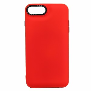 Nettech Apple iPhone 7 Plus Uyumlu Casetify Buff Seri Arka Koruma Kılıf (Kırmızı) NT-98179