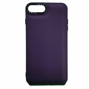 Nettech Apple iPhone 7 Plus Uyumlu Casetify Buff Seri Arka Koruma Kılıf (Mor) NT-98174