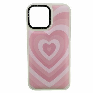 Nettech Apple iPhone 14 Pro Max Uyumlu Kalpli Casetify Seri Arka Koruma Kılıf (Pembe) NT-98329