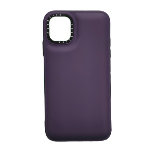 Nettech Apple iPhone 13 Uyumlu Casetify Buff Seri Arka Koruma Kılıf (Mor) NT-98198