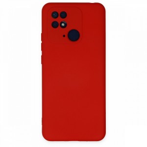 Nettech Xiaomi Redmi 10C Uyumlu Nano Arka Koruma Kılıf (Kırmızı) NT-98939
