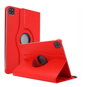 Nettech Apple iPad Air 4 10.9 inc Uyumlu 360 Kapaklı Kılıf (Kırmızı) NT-84149