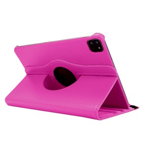Nettech Apple ipad Pro 12.9 inç 4.Nesil Uyumlu 360 Kapaklı Kılıf (Pembe) NT-84281