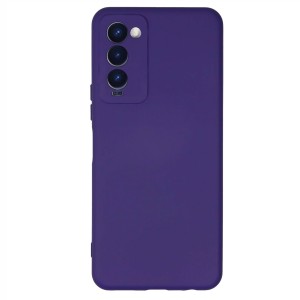 Nettech Tecno Camon 18 Prime Uyumlu Trend Seri Arka Koruma Kılıf (Mor) NT-99086