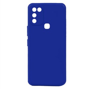 Nettech İnfinix Hot 10 Play Uyumlu Trend Seri Arka Koruma Kılıf (Mavi) NT-99101