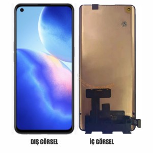 Teknonet Oppo Reno 5 Pro Uyumlu Org Lcd+Dokunmatik (Siyah) NT-98897
