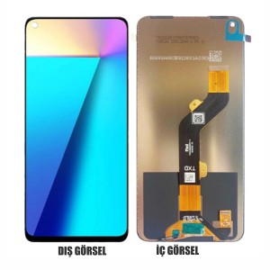 Teknonet İnfinix Hot 10T Uyumlu Org Lcd+Dokunmatik (Siyah) NT-96089