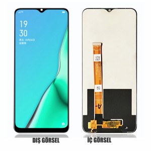 Teknonet Realme C3i Uyumlu Org Lcd+Dokunmatik (Siyah) NT-89560