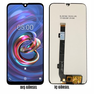 Teknonet Vestel Venüs E5 Uyumlu Org Lcd+Dokunmatik (Siyah) NT-84298