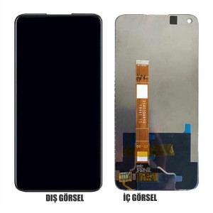 Teknonet Realme 6 Uyumlu Org Lcd+Dokunmatik (Siyah) NT-83879