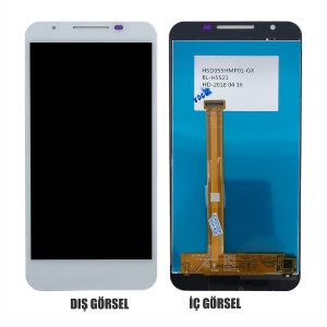 Teknonet Vestel Venüs V3 5530 Uyumlu Org Lcd+Dokunmatik (Beyaz) NT-83478