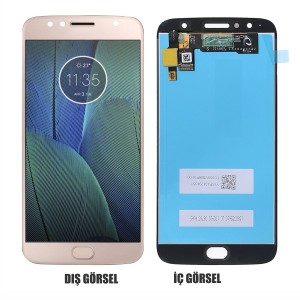 Teknonet Motorola Moto G5S Plus Uyumlu Org Lcd+Dokunmatik (Gold) NT-82887