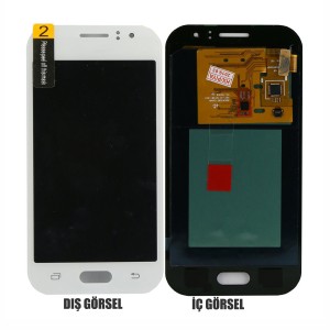 Teknonet Samsung Galaxy j110 J1 Ace Uyumlu Revize Lcd+Dokunmatik (Beyaz) VR-21217