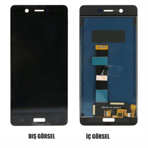 Teknonet Nokia 5 Uyumlu Org Lcd+Dokunmatik (Siyah) VR-20473