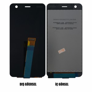 Teknonet Nokia 2 Uyumlu Org Lcd+Dokunmatik (Siyah) VR-15505