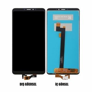 Teknonet Xiaomi Mi Max 3 Uyumlu Org Lcd+Dokunmatik (Siyah) VR-12110