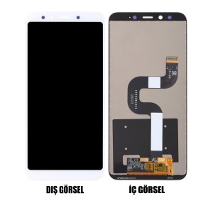 Teknonet Xiaomi Mi A2 Uyumlu Org Lcd+Dokunmatik (Beyaz) VR-12109