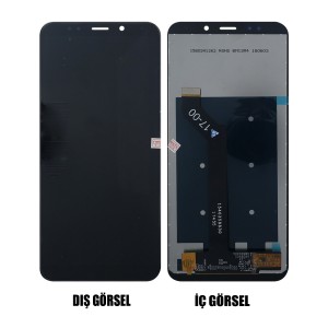 Teknonet Xiaomi Redmi 5 Plus Uyumlu Org Lcd+Dokunmatik (Siyah) VR-11186