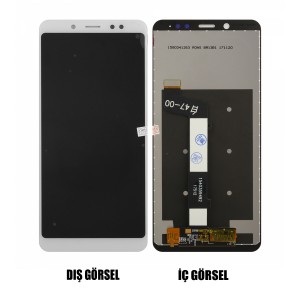 Teknonet Xiaomi Redmi Note 5 Uyumlu Org Lcd+Dokunmatik (Beyaz) VR-11189