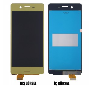 Teknonet Sony Xperia X Uyumlu Org Lcd+Dokunmatik (Gold) VR-12227