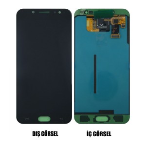 Teknonet Samsung Galaxy C7100 C8 2015 Uyumlu Org Lcd+Dokunmatik (Siyah) VR-10443