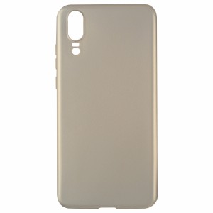 Nettech Huawei P20 Uyumlu Suide Arka Koruma Kılıf (Gold) VR-3156