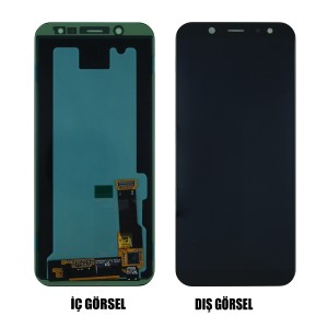 Teknonet Samsung Galaxy J600 J6 Uyumlu Org Lcd+Dokunmatik (Siyah) VR-10287