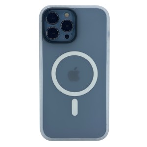 Nettech Apple iPhone 14 Pro Uyumlu Icesand Airbag Magsafe Seri Arka Koruma Kılıf (Beyaz) NT-98969