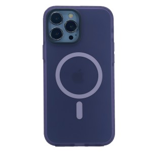 Nettech Apple iPhone 14 Pro Uyumlu Icesand Airbag Magsafe Seri Arka Koruma Kılıf (Mor) NT-98968