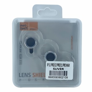 Nettech Apple iPhone 11 Pro Uyumlu Damla Model 3in Kamera Cam Koruyucu (Gri) NT-89803
