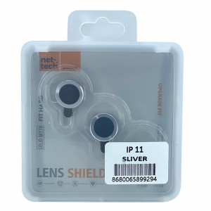 Nettech Apple iPhone 11 Uyumlu Damla Model 2in Kamera Cam Koruyucu (Gri) NT-90098