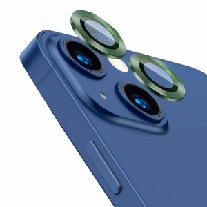 Nettech Apple iPhone 13 Uyumlu Damla Model 2in Kamera Cam Koruyucu (Yeşil) NT-95747