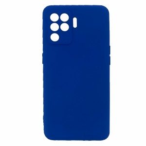 Nettech Oppo Reno 5 Lite Uyumlu Nano Arka Koruma Kılıf (Mavi) NT-87593