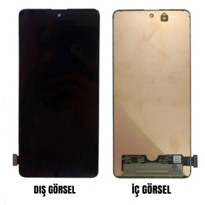 Teknonet Samsung Galaxy M51 Uyumlu Org Lcd+Dokunmatik (Siyah) NT-97445