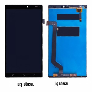 Teknonet Lenovo Vibe K4 Note A7010 Uyumlu Org Lcd+Dokunmatik (Siyah) VR-2801