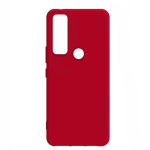 Nettech Tcl 20 SE Uyumlu Trend Seri Arka Koruma Kılıf (Kırmızı) NT-99597