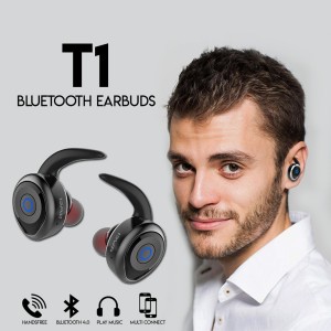 AWEİ T1 Kulak içi Bluetooth Kulaklık (Siyah) VR-19401