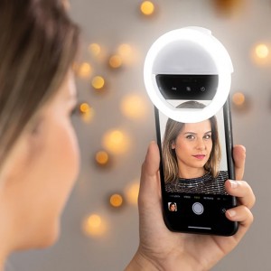 Paleon PLO Led Mandallı Telefon Üstü Aydınlatma Lamba (Beyaz) NT-84876