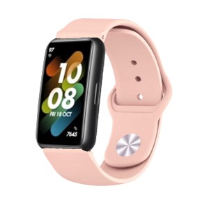 Nettech Oppo Watch 41 mm Uyumlu Silikon Kordon (Pembe) NT-96989
