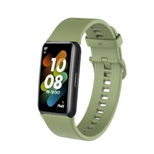 Nettech Huawei Watch Fit Uyumlu Silikon Kordon (Yeşil) NT-96818