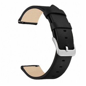 Nettech Huawei Watch 22 mm Uyumlu Silikon Kordon (Siyah) NT-96811