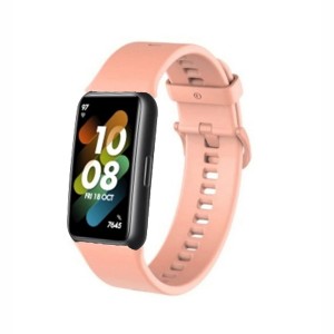 Nettech Huawei Watch Fit Uyumlu Silikon Kordon (Pembe) NT-96823