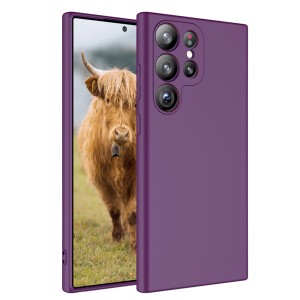 Nettech Samsung Galaxy S23 Ultra Uyumlu Trend Seri Arka Koruma Kılıf (Mor) NT-100347