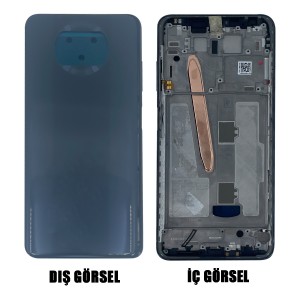 Teknonet Xiaomi Poco X3 Uyumlu Batarya Kapaklı Dolu Kasa (Lacivert) NT-100399