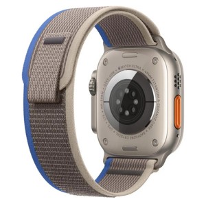 Nettech Apple Watch Seri 44/42 mm Uyumlu Kumaş Kordon (Lacivert) NT-100590
