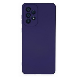 Nettech Samsung Galaxy A23 Uyumlu Lansman Seri Arka Koruma Kılıf (Mor) NT-100637