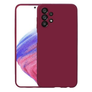 Nettech Samsung Galaxy A13 Uyumlu Nano Arka Koruma Kılıf (Mürdüm) NT-94034