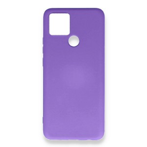 Nettech Oppo A15 Uyumlu Nano Arka Koruma Kılıf (Lila) NT-87546